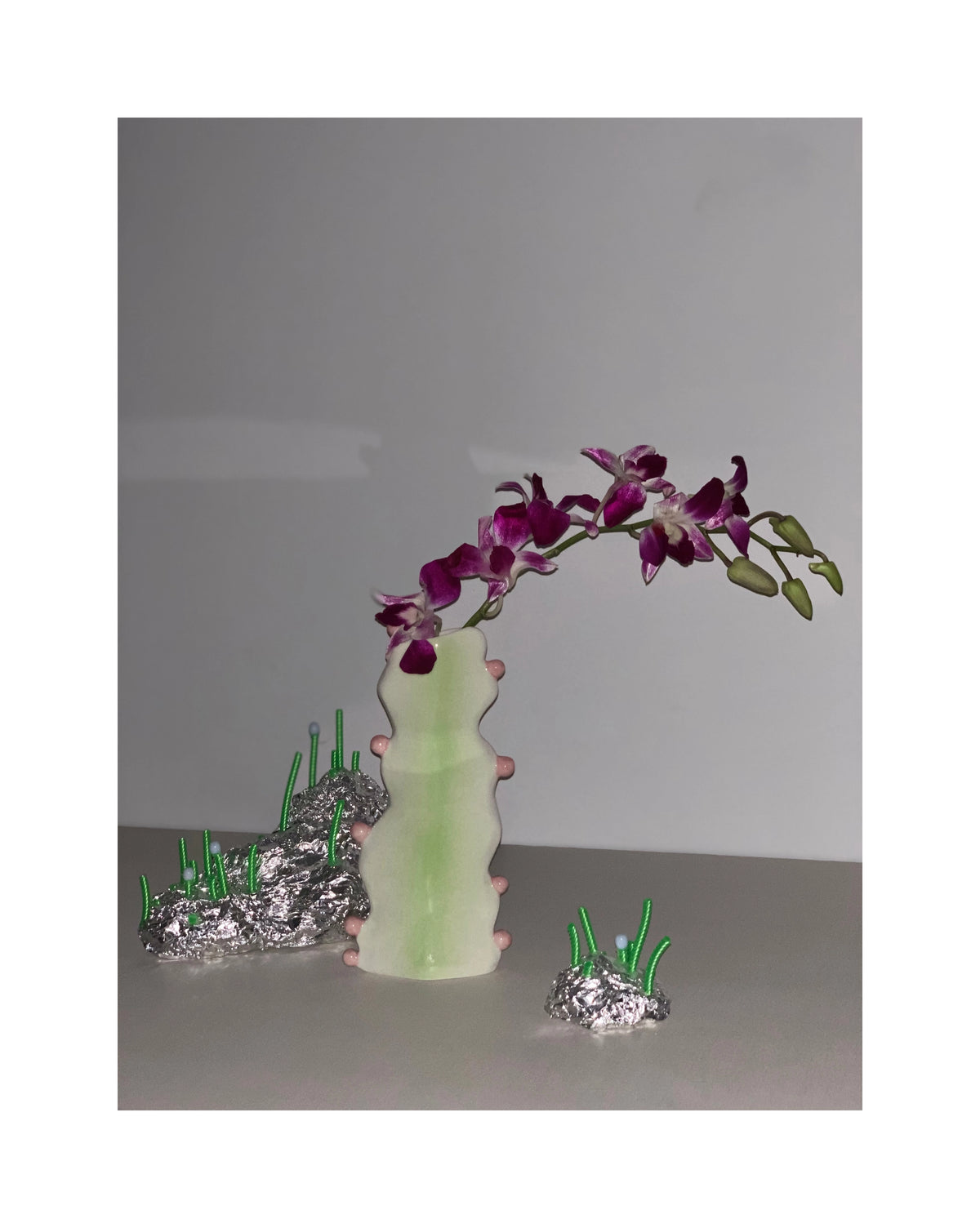Ceramic Cactus-Shaped Vase - TRLab Shop