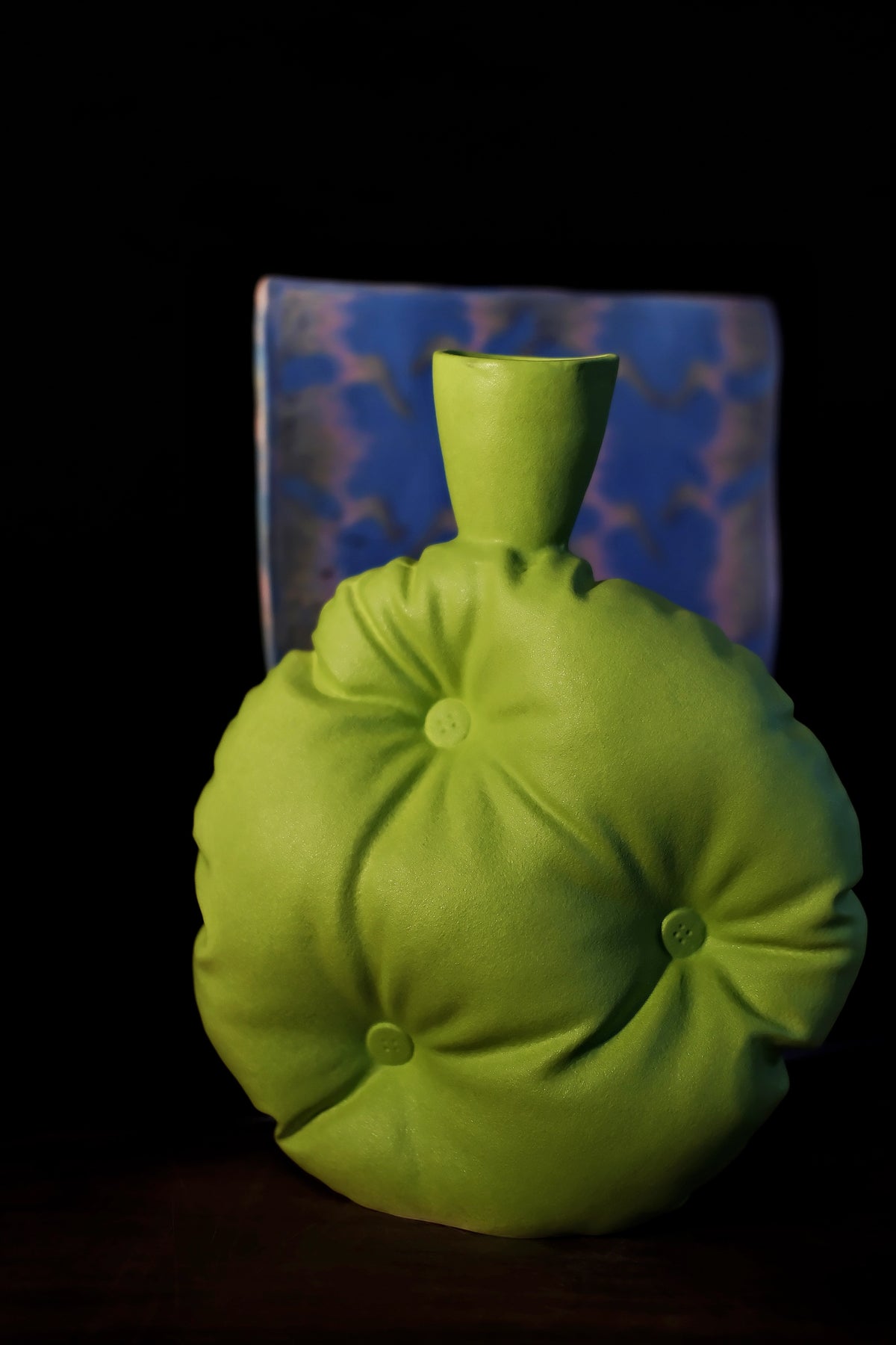 Ceramic Art Cookie Pillow Vase - TRLab Shop