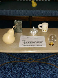 Halved Pear Macaroni Mug