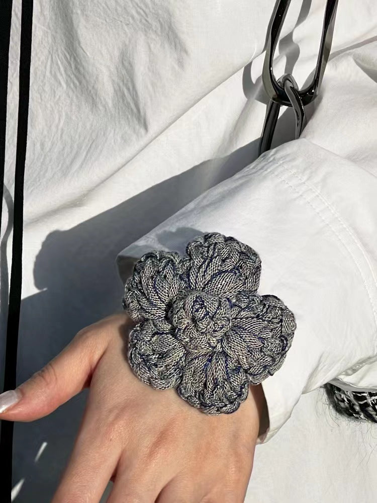 Crochet Flower Hair Ties - TRLab Shop