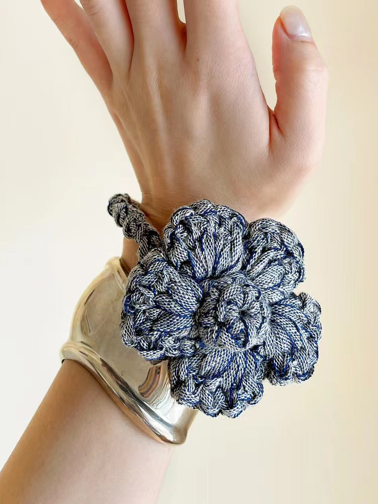 Crochet Flower Hair Ties - TRLab Shop