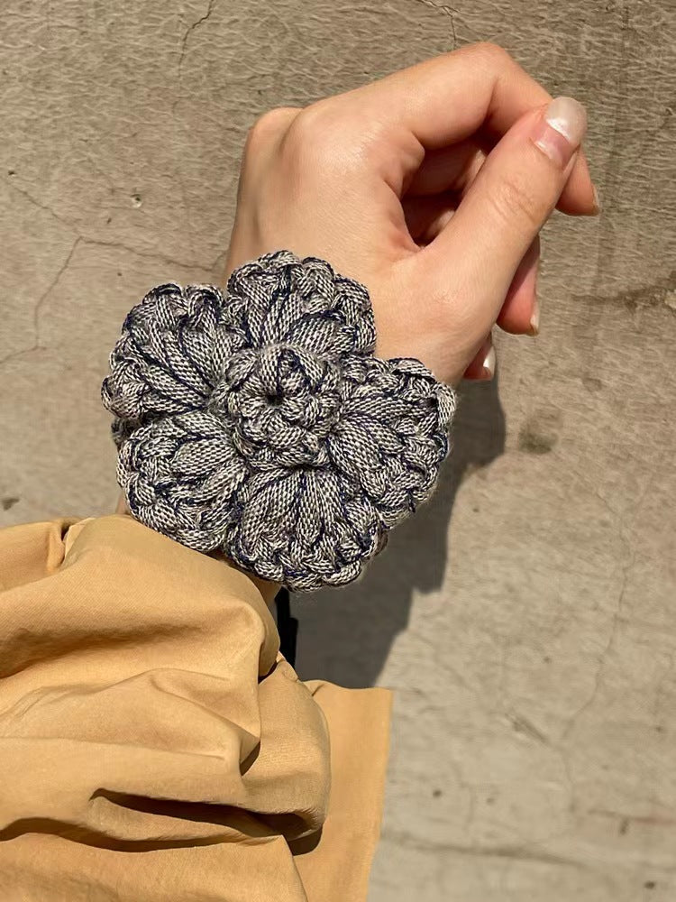 Crochet Flower Hair Ties - TRLab Shop