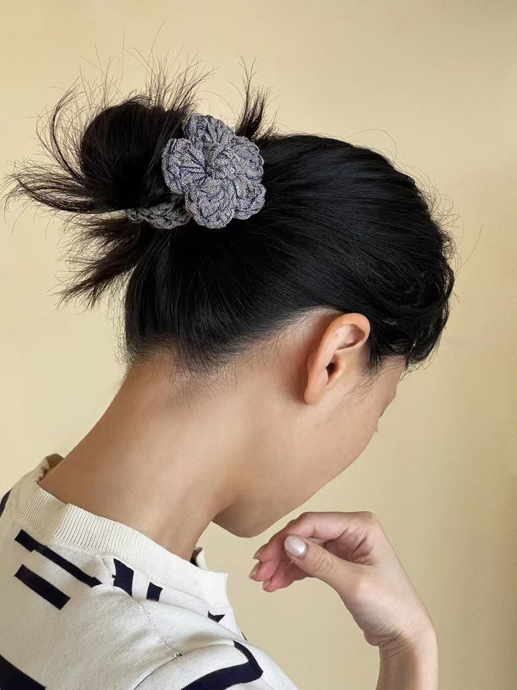 Crochet Flower Hair Ties - TRLab Shop