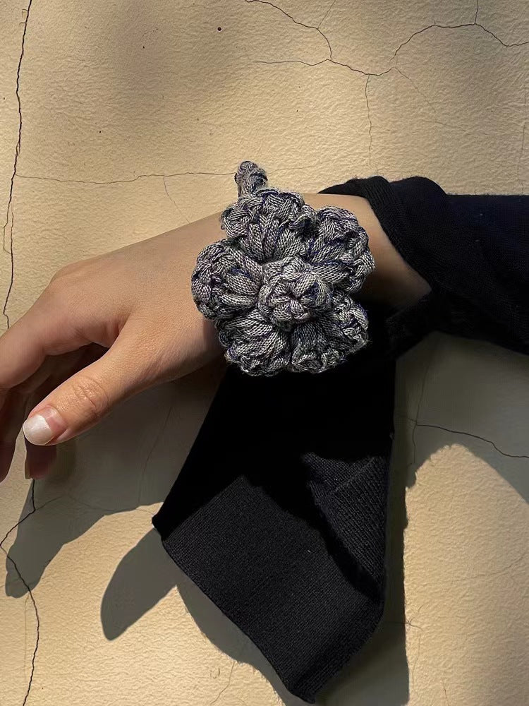 Crochet Flower Hair Ties - TRLab Shop