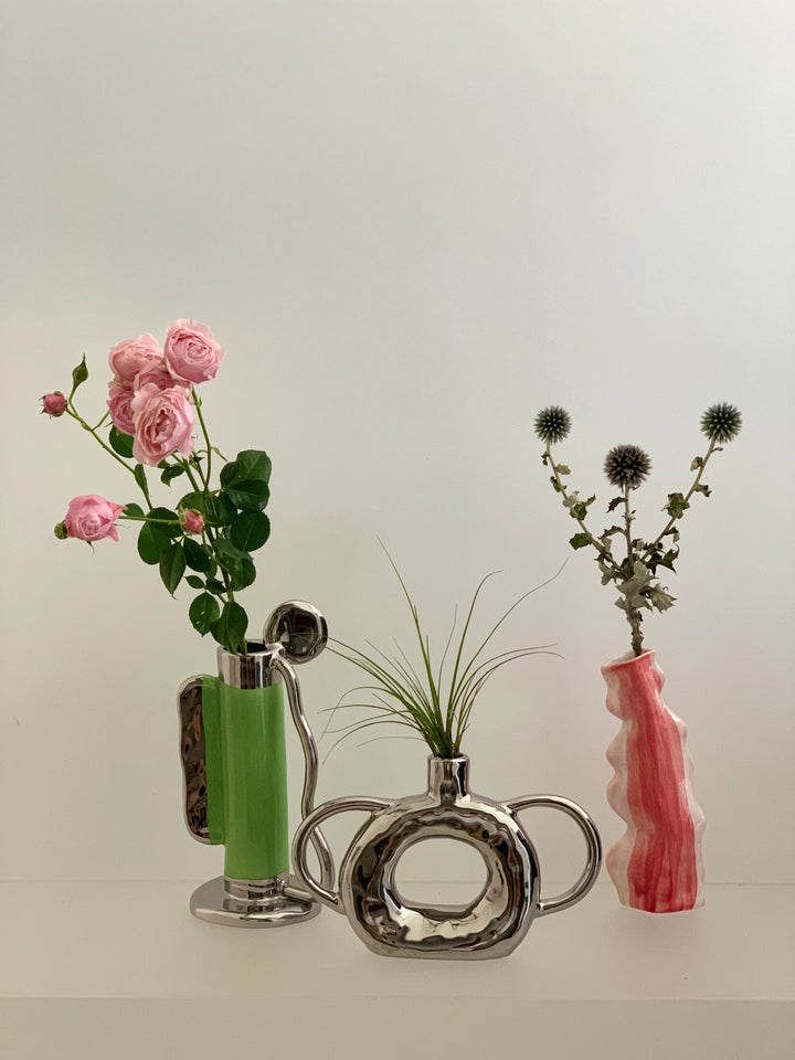 Ceramic Cactus-Shaped Vase