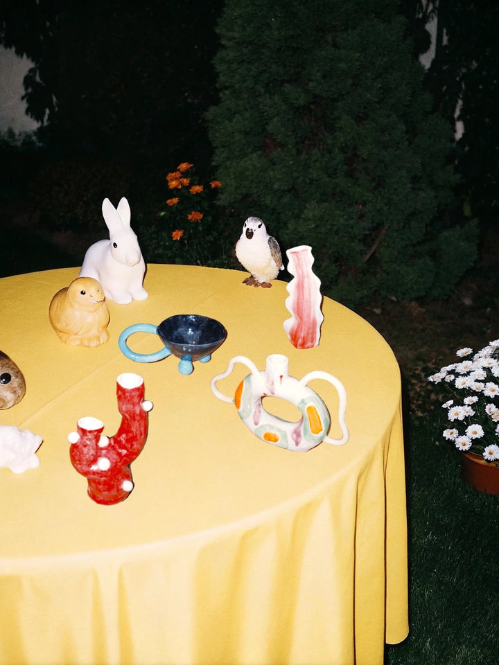 Ceramic Cactus-Shaped Vase