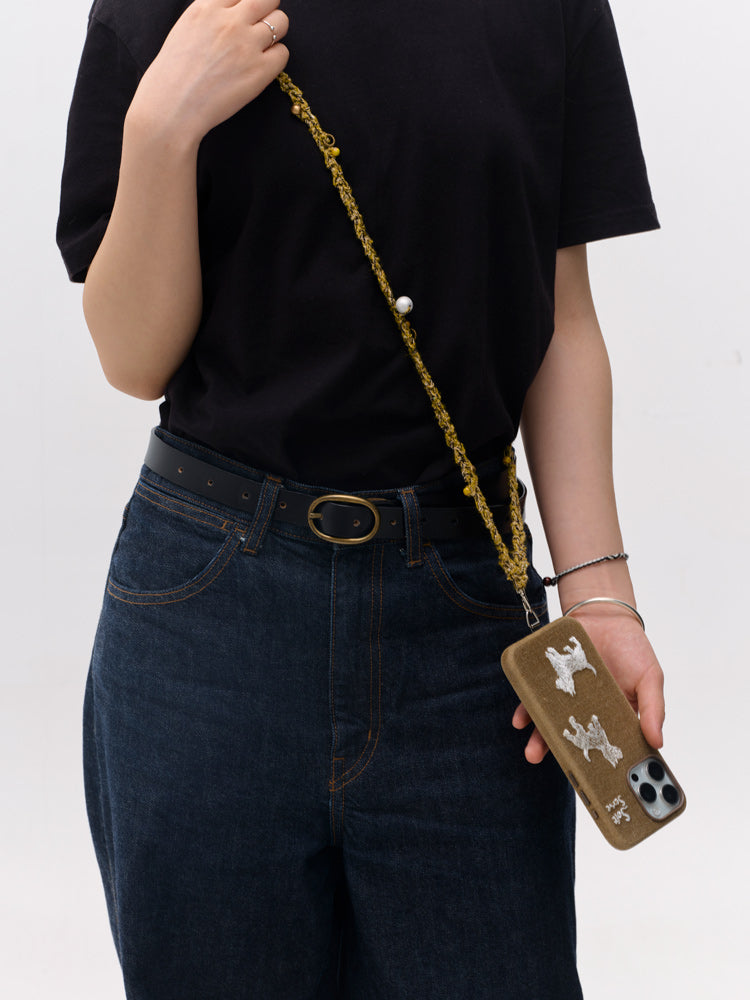 Pastel Color Dot Twist Phone Strap - TRLab Shop