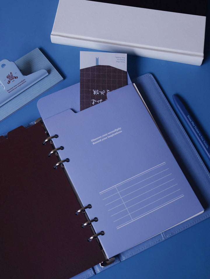 Book Journal & Film Journal A5 Flex Refillable Notebook