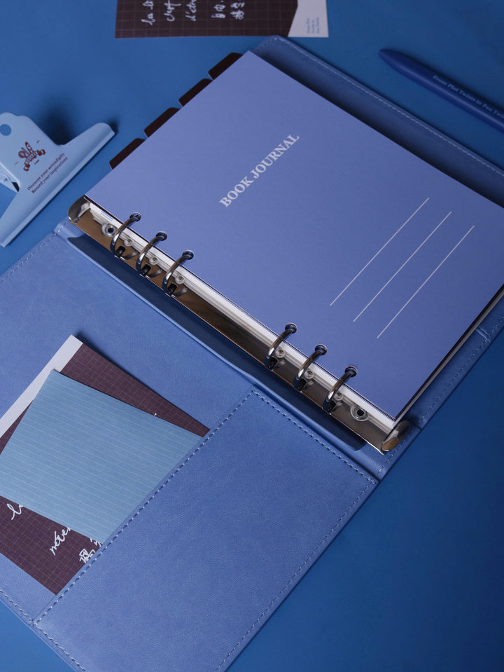 Book Journal & Film Journal A5 Flex Refillable Notebook