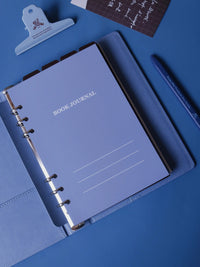 Book Journal & Film Journal A5 Flex Refillable Notebook