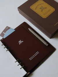 Book Journal & Film Journal A5 Flex Refillable Notebook