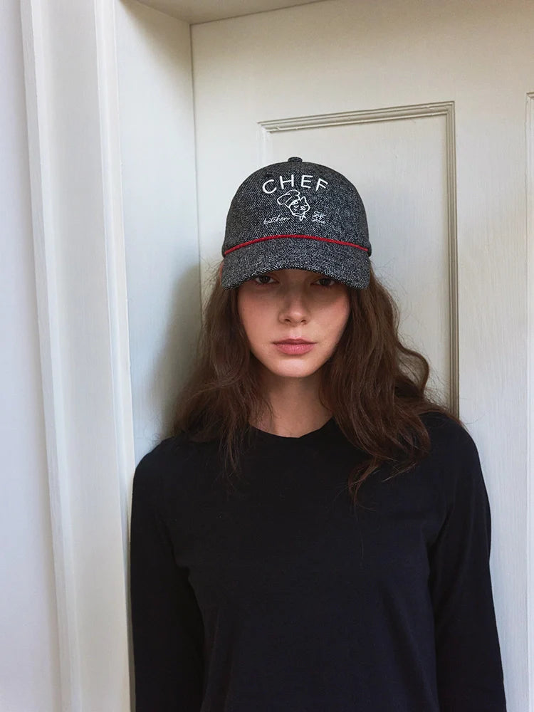 Black Cat Chef Cozy Baseball Cap - TRLab Shop