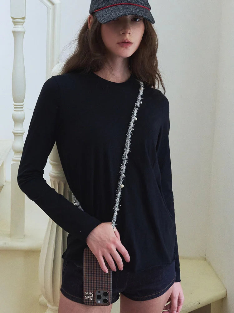 Colorful Pom & Braid Phone Strap