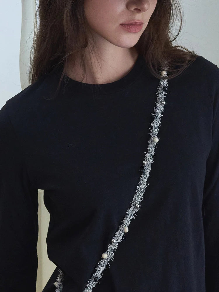 Colorful Pom & Braid Phone Strap