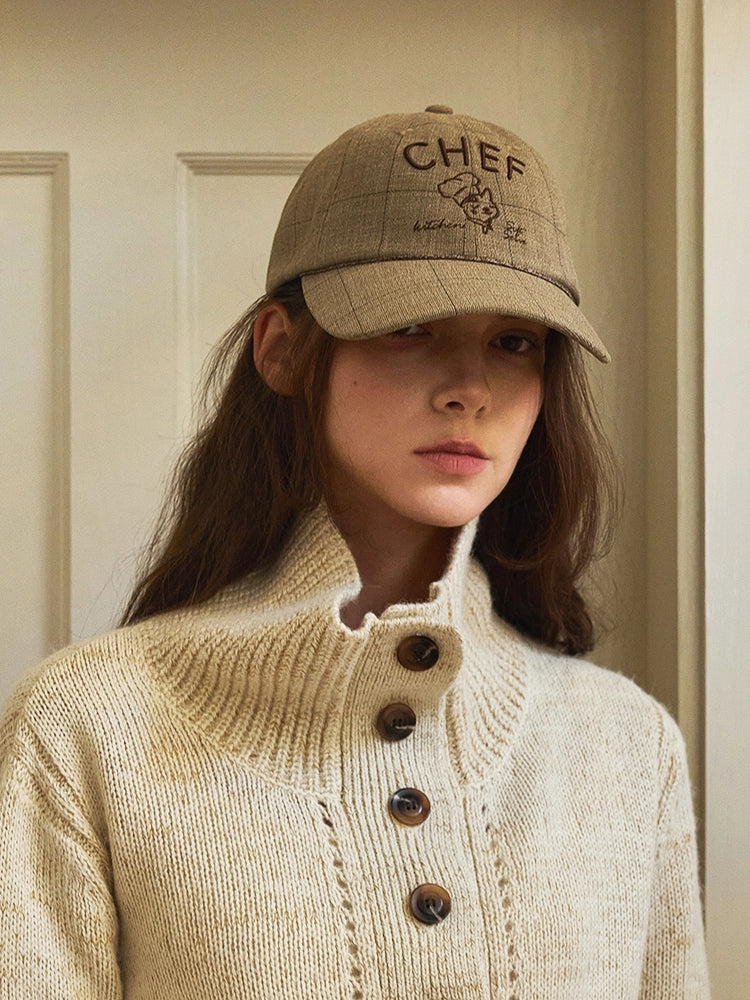 Black Cat Chef Cozy Baseball Cap - TRLab Shop
