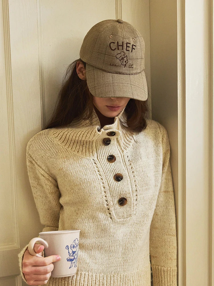 Black Cat Chef Cozy Baseball Cap - TRLab Shop