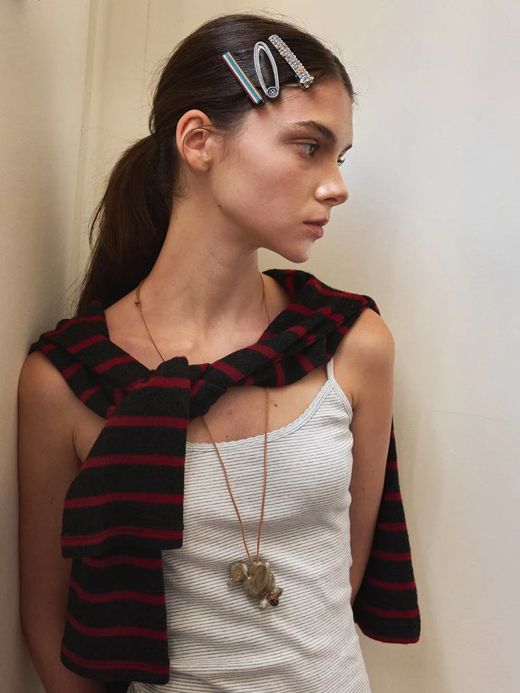 Hand-Painted Animal Ceramic Necklace - TRLab Shop