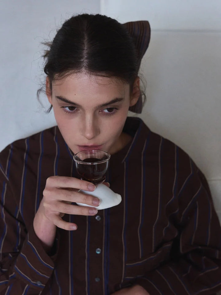 Coastal Seashell Ceramic Tea Cup