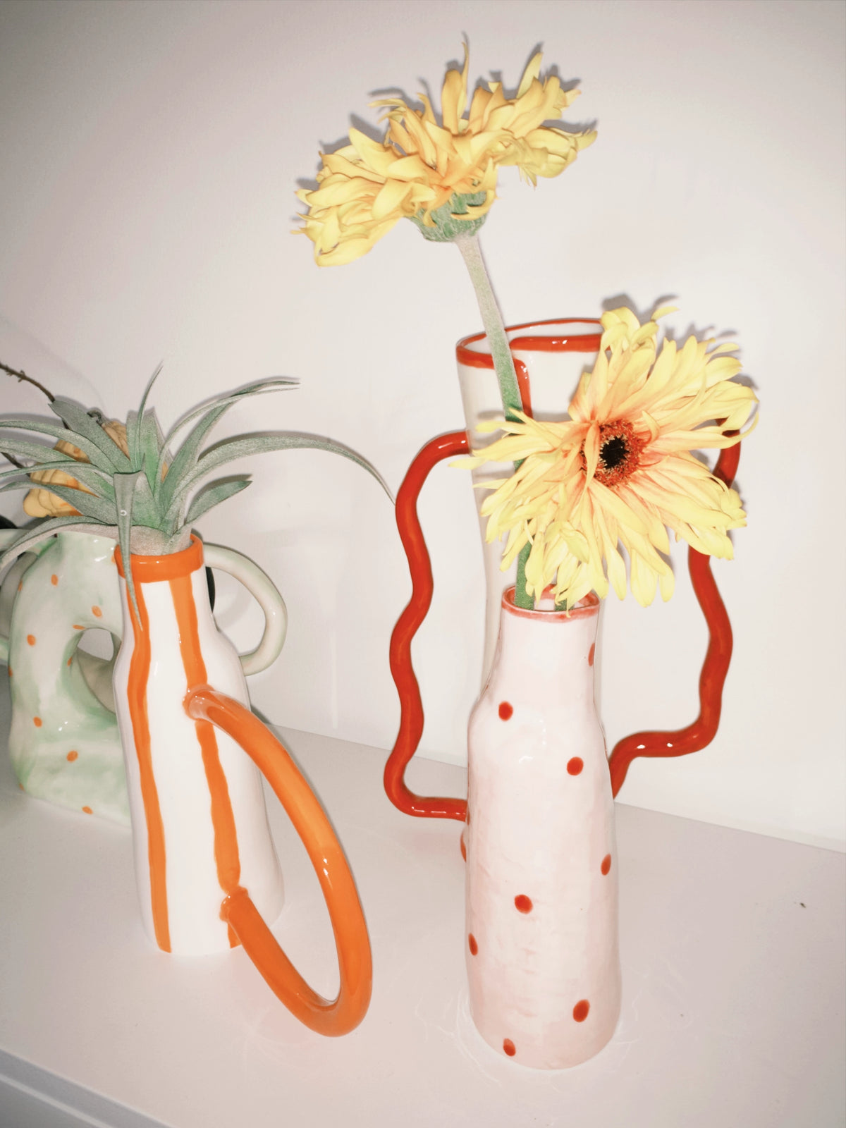 Ceramic Multi-Geometric Vase - TRLab Shop