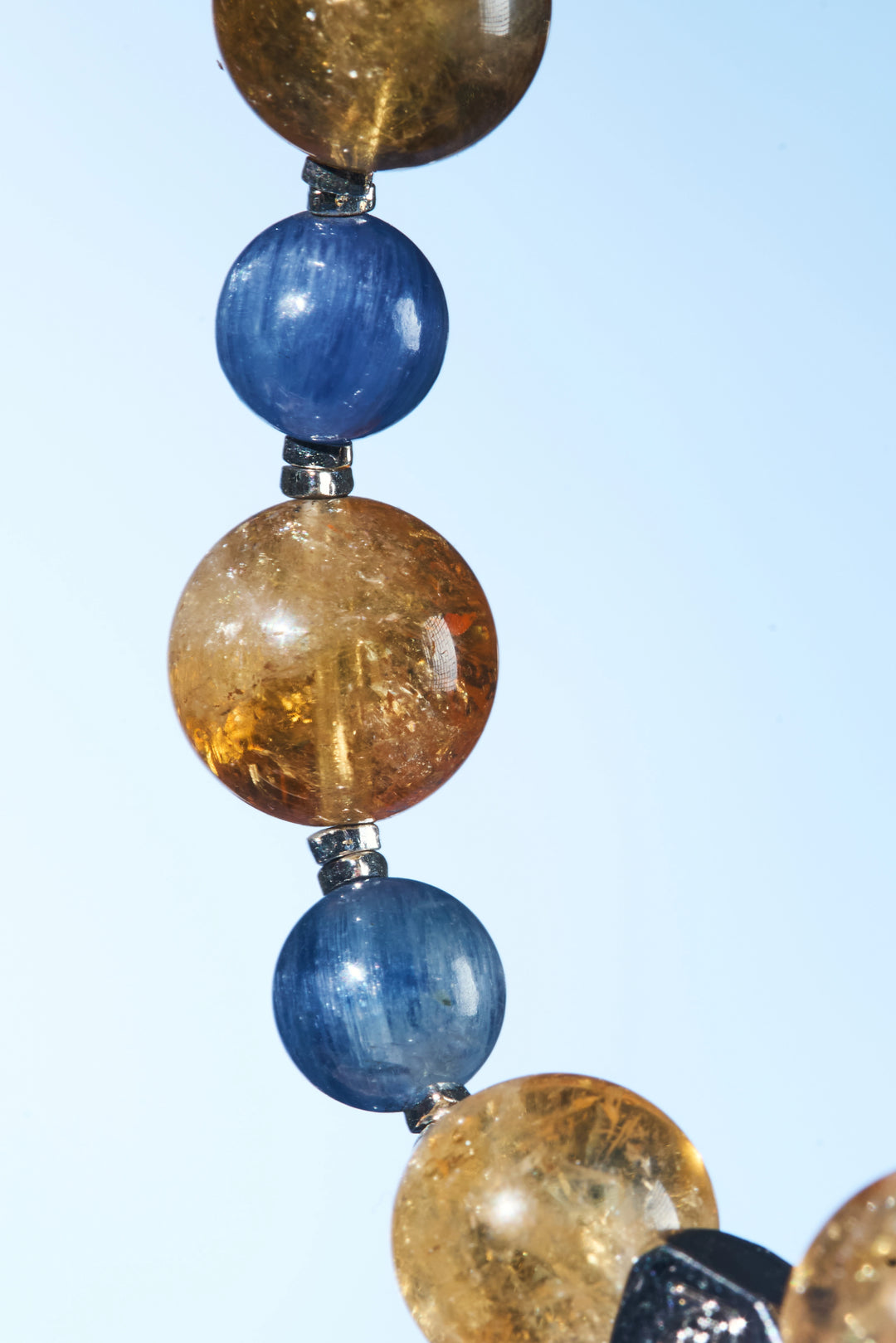 Citrine & Kyanite Healing Bracelet