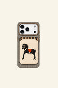 Flower Horse Wallet Stand Magsafe iPhone Case
