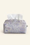 Brushwork Box Lavender Woven-Look Tissue Holder