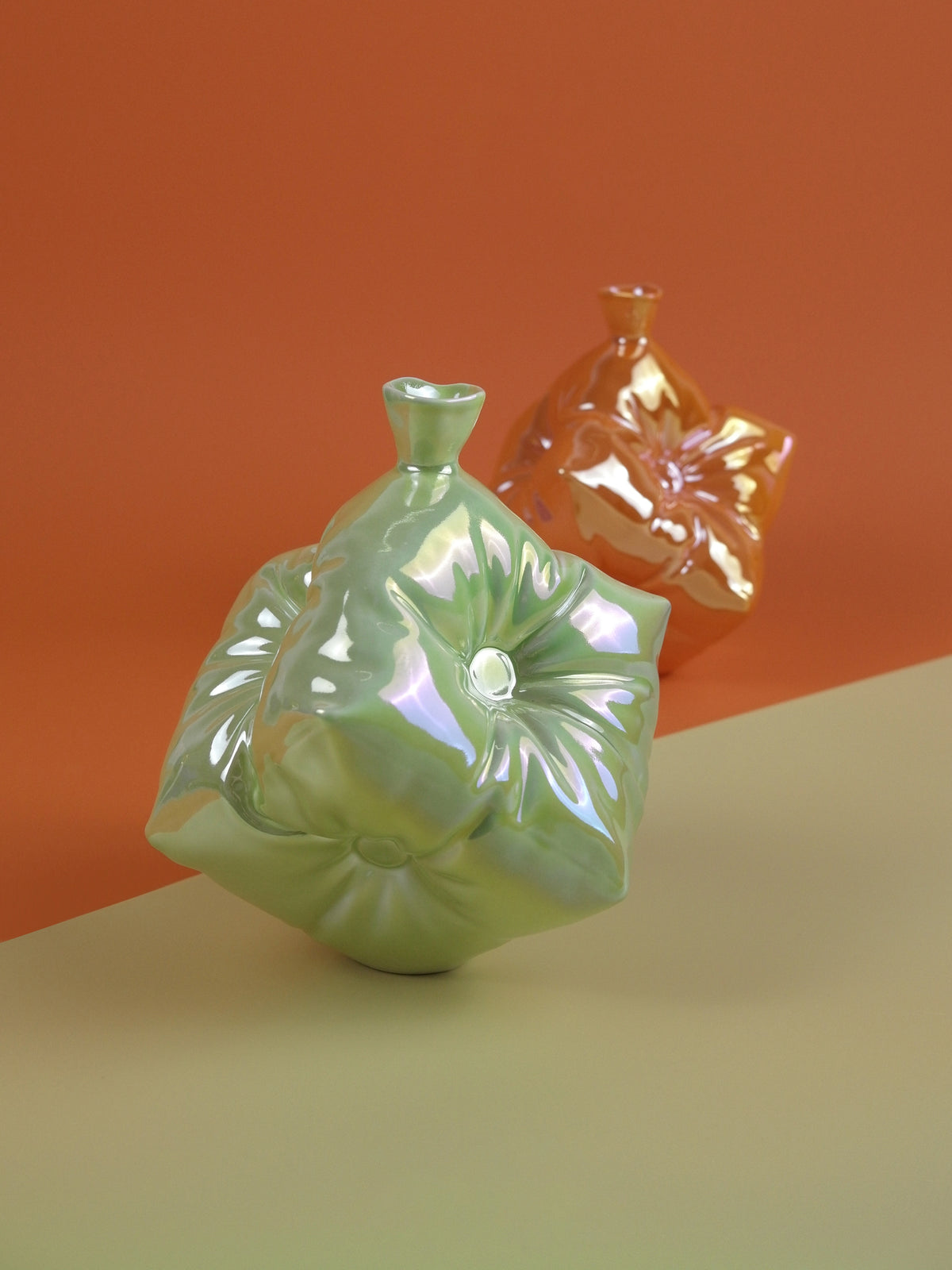 Ceramic Art Dice Pillow Vase - TRLab Shop