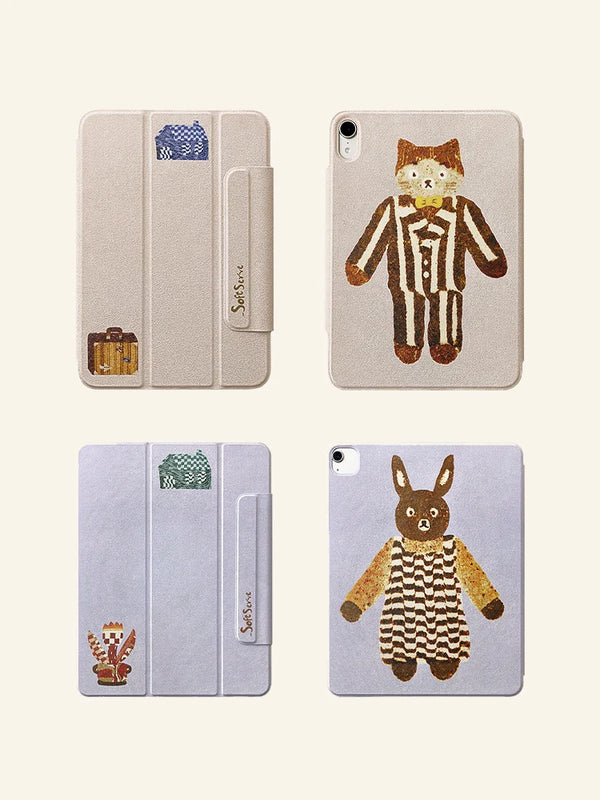 Animal Pals Fabric iPad Case x chunmei - TRLab Shop