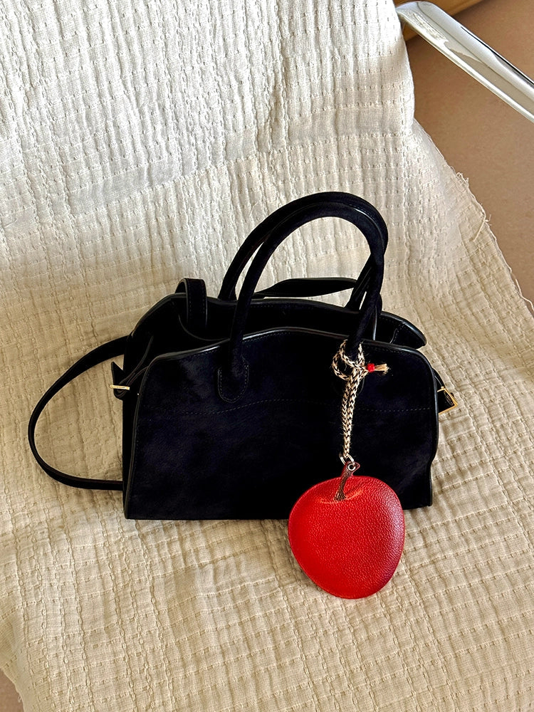 Black Cat & Apple Double-Sided Charm - TRLab Shop