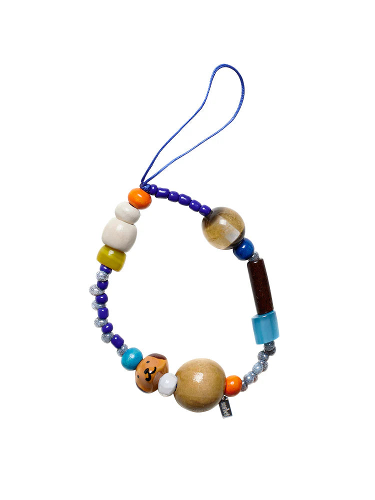 Happy Puppy Beaded Phone Charm - TRLab Shop