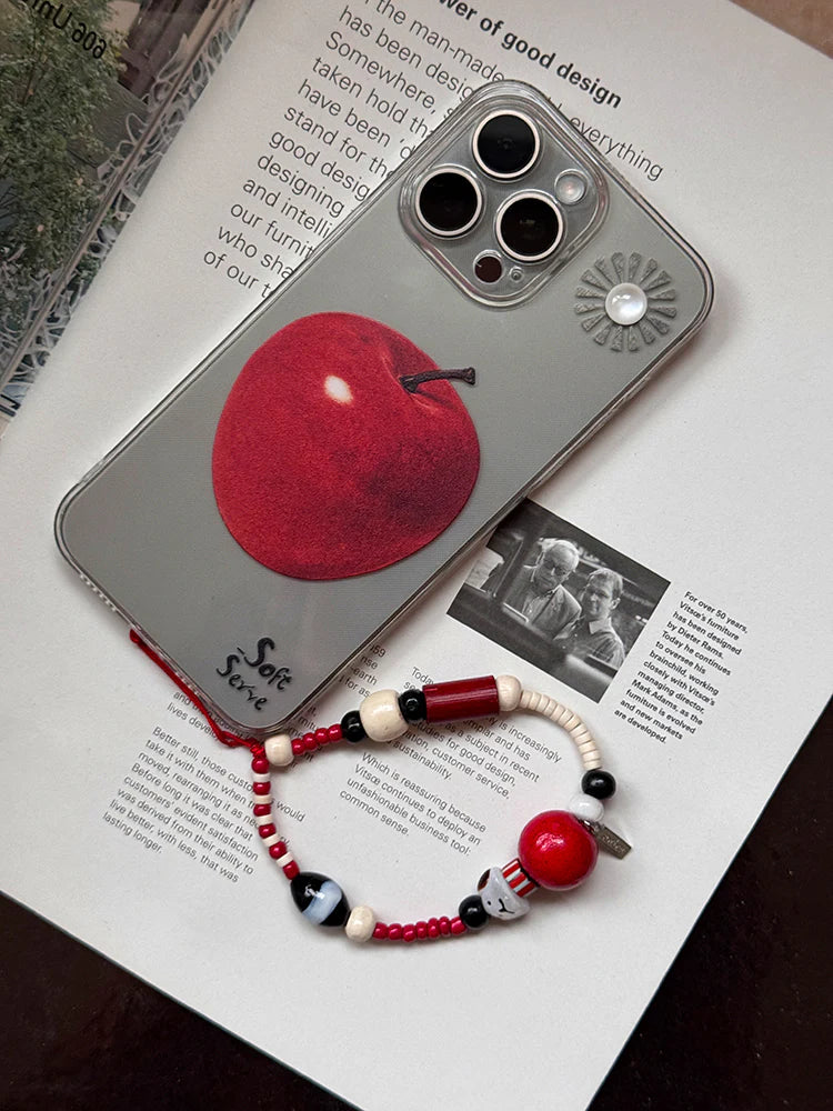 Happy Puppy Beaded Phone Charm - TRLab Shop