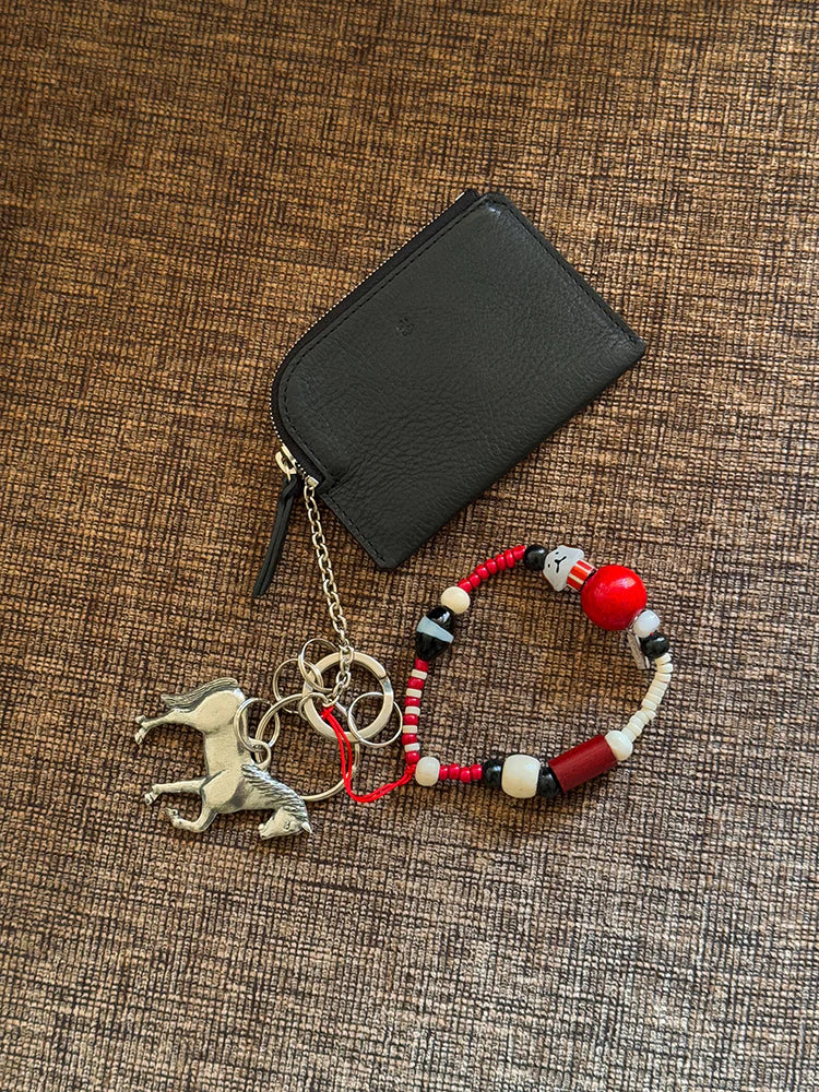 Happy Puppy Beaded Phone Charm - TRLab Shop