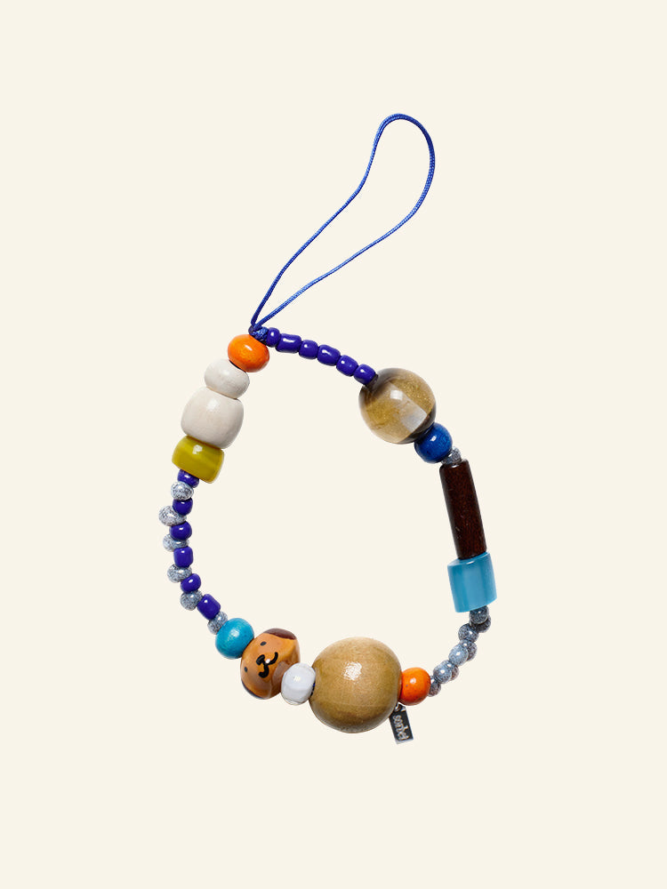 Happy Puppy Beaded Phone Charm - TRLab Shop