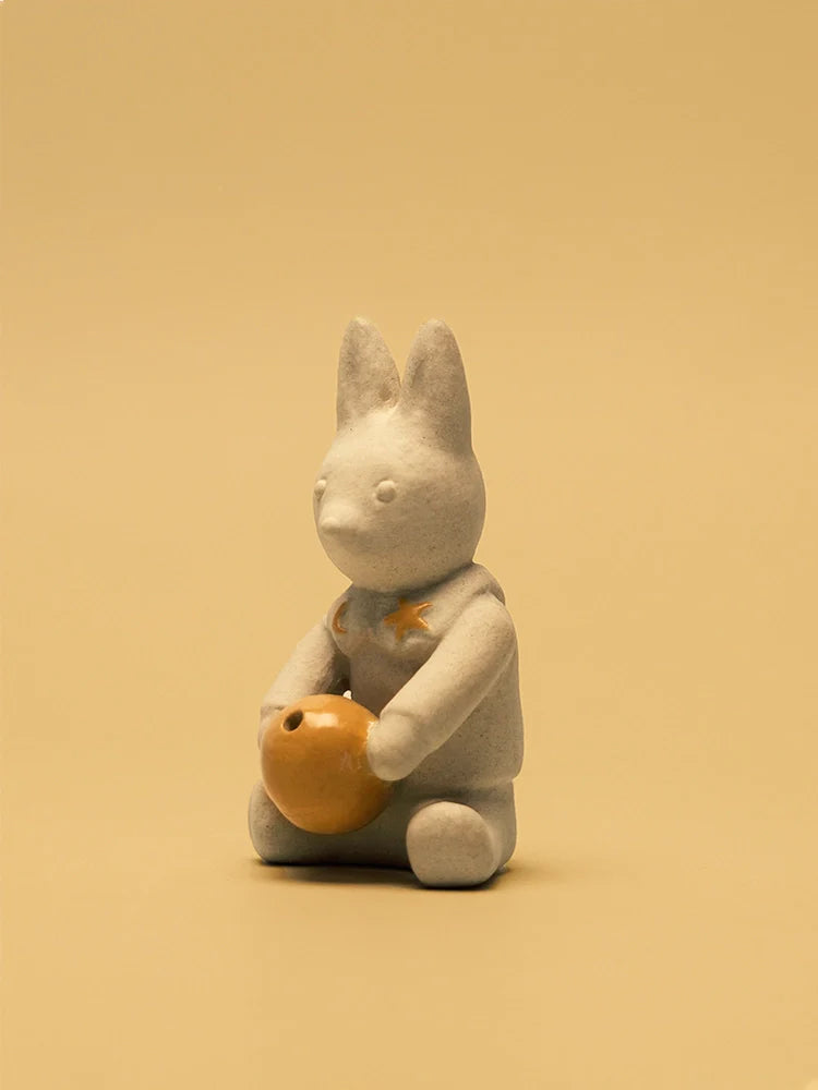Moon Rabbit Ceramic Incense Holder - TRLab Shop