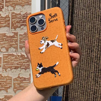 Running Puppy Phone Case