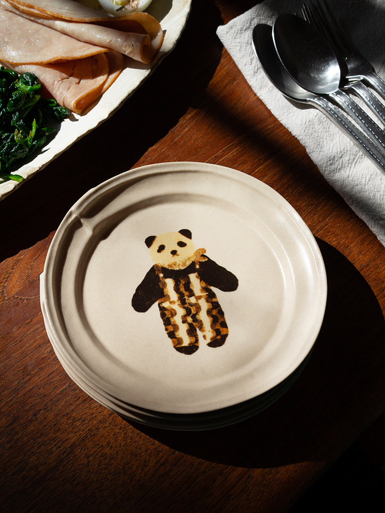 Animal Friends Ceramic Plate - TRLab Shop