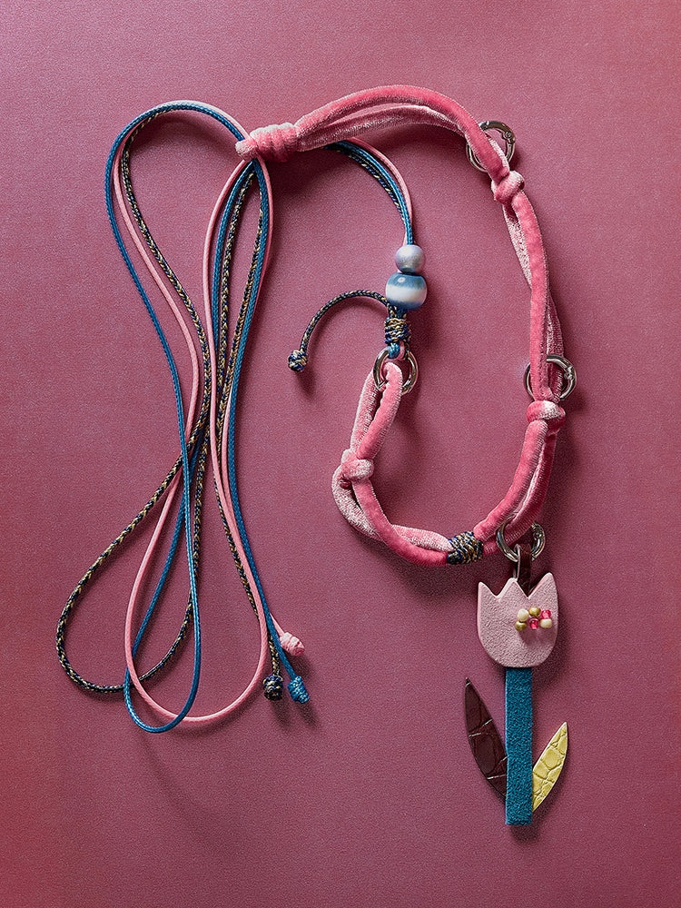 Patchwork Posy Adjustable Phone Strap - TRLab Shop