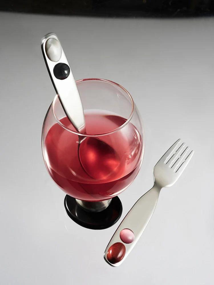 Candy Jade Stainless Steel Spoon & Fork - TRLab Shop