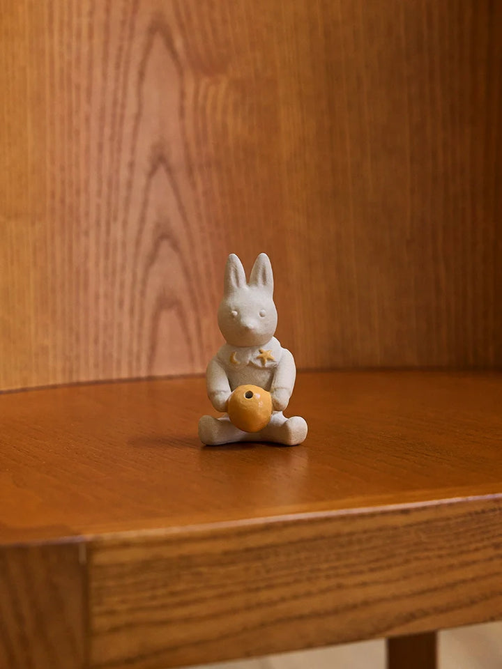 Moon Rabbit Ceramic Incense Holder - TRLab Shop