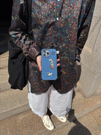 Surf & Tennis Embroidered MagSafe Case