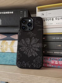 TRLab Shop lace floral texture phone case with intricate floral pattern and delicate lace design for stylish protection