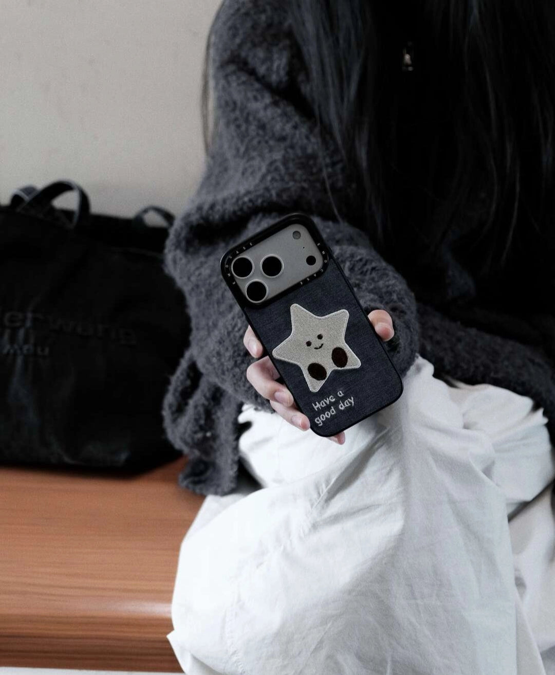 Embroidered Star Phone Case - TRLab Shop