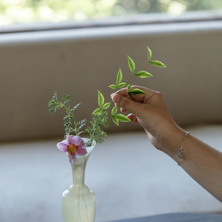 Waisted Glass Vase
