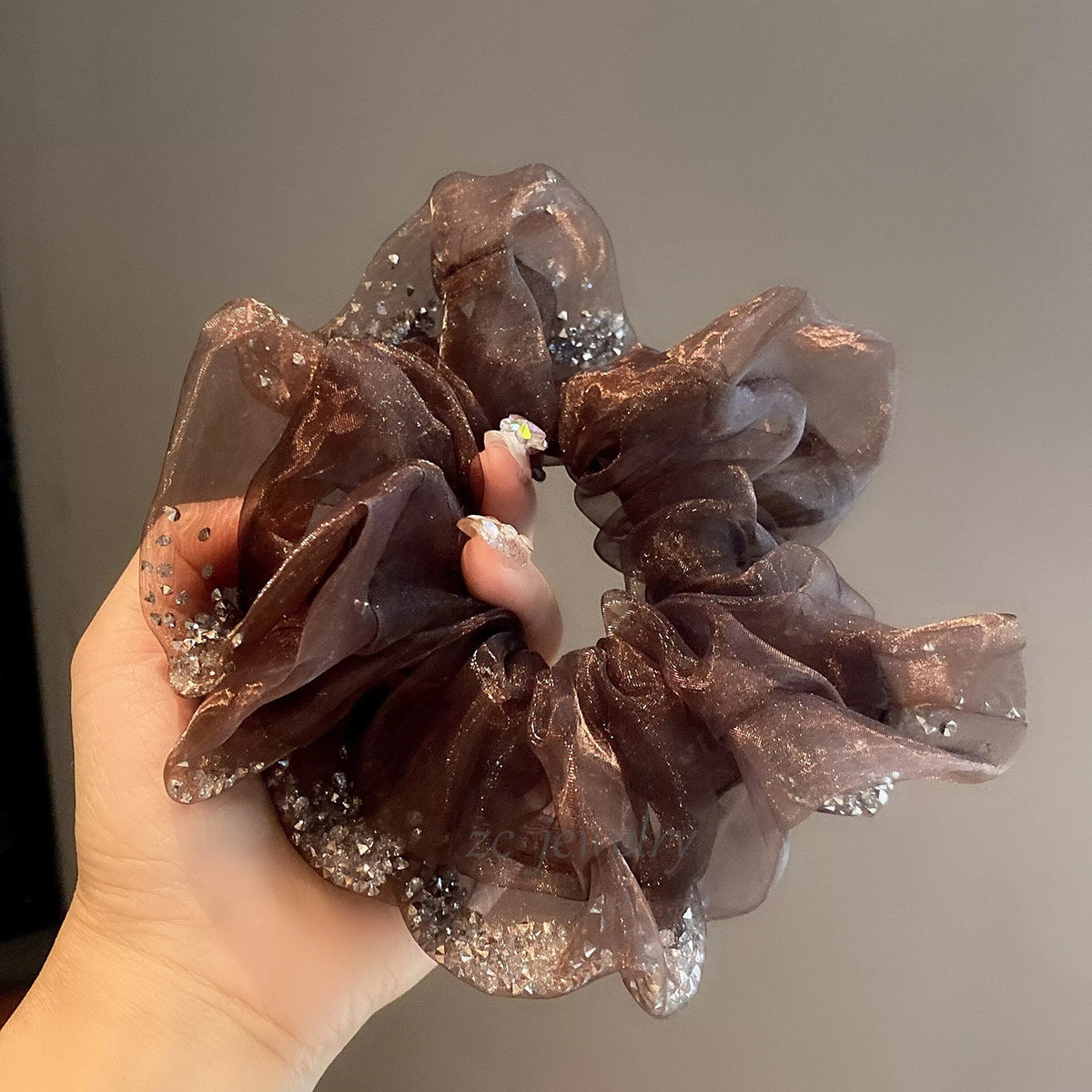 Pocketful starlight Wavy Hem Scrunchie - TRLab Shop