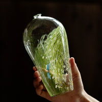 Spring Wildness Glass vase