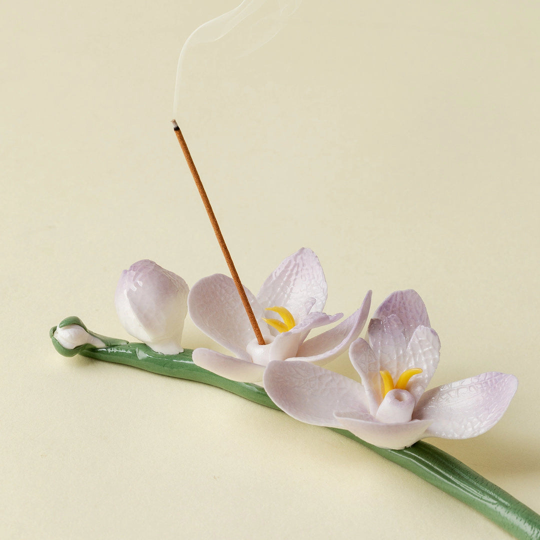 Handcrafted Magnolia Incense Holder