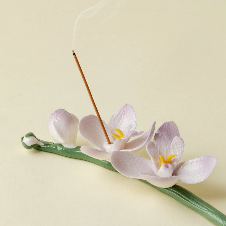 Handcrafted Magnolia Incense Holder