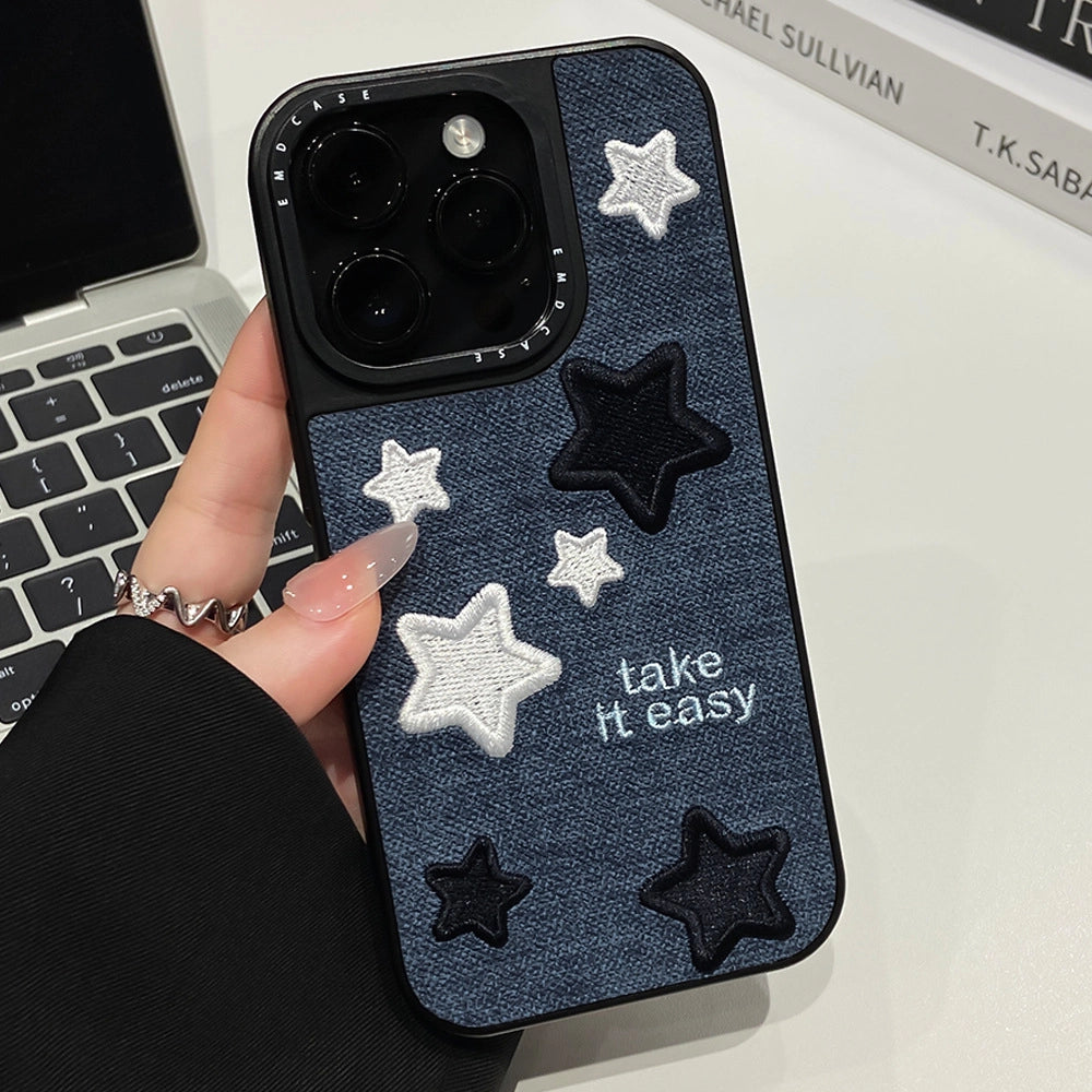 Embroidered Star Phone Case - TRLab Shop
