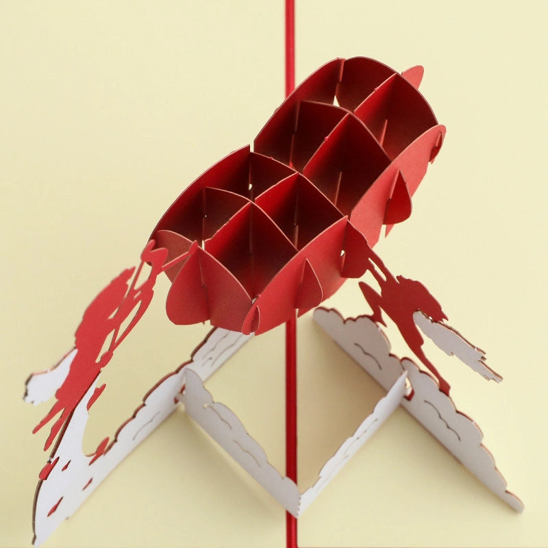 Cupid's Love 3D Pop Up Paper Art Greeting Card