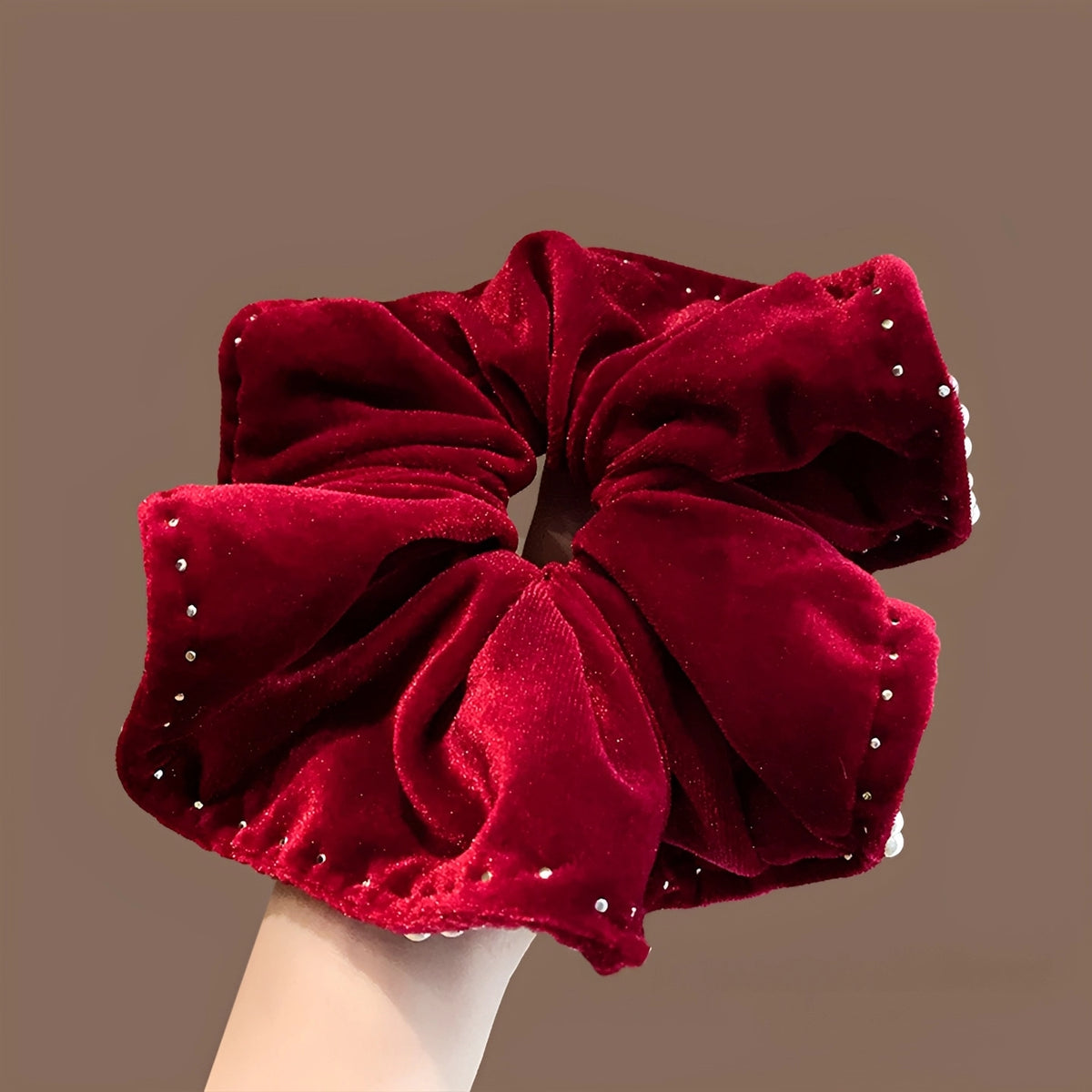 Nocturnal Feast Wavy Hem Scrunchie - TRLab Shop